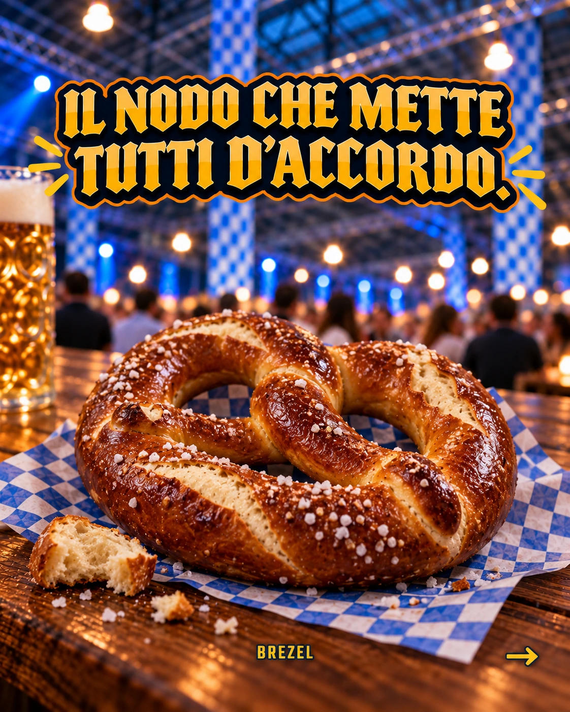 Brezel bavarese